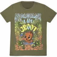 Guardians Of The Galaxy - Marvel T-shirt - I Am Groot - S XXL - för  grön