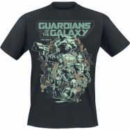 Guardians Of The Galaxy - Marvel T-shirt - Vol. 3 - Galactic Heroes - S XXL - för Herr - svart