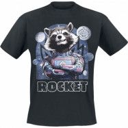 Guardians Of The Galaxy - Marvel T-shirt - Vol. 3 - Rocket - S 3XL - för Herr - svart