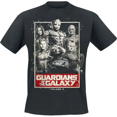 Guardians Of The Galaxy - Marvel T-shirt - Vol. 3 - The Guardians - M XXL - för Herr - svart