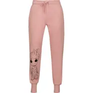 Guardians Of The Galaxy - Marvel Träningsbyxor - I Am Groot - S 3XL - för Dam - mörkrosa