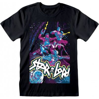 Guardians Of The Galaxy - Disney T-shirt - Video Game Poster - S XL - för Herr - svart