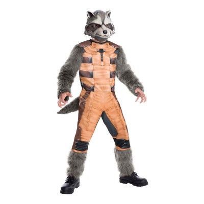 Rocket Raccoon Deluxe Barn Maskeraddräkt