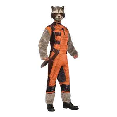 Rocket Raccoon Deluxe Maskeraddräkt
