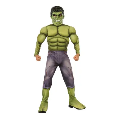 Avengers Hulken Deluxe Barn Maskeraddräkt