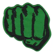 Hulk Fist Tygmärke