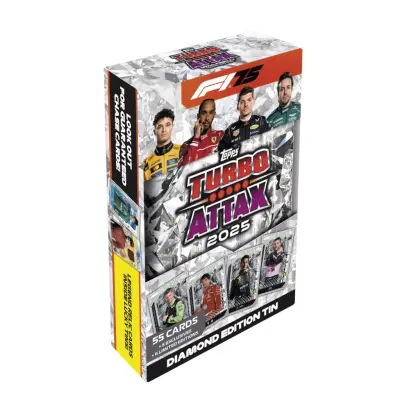 Topps Formula 1 Turbo Attax 2025 Diamond Edition Tin - Formula 1 -  Leksaksaffären