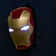 Iron Man 3 3D Vägglampa