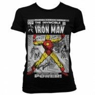 Iron Man Cover Girly T-Shirt, T-Shirt