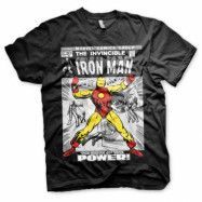 Iron Man Cover T-Shirt Svart S