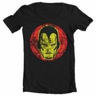 Iron Man Icon Wide Neck Tee, Wide Neck T-Shirt