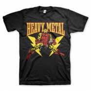 Iron Man Likes Heavy Metal T-Shirt, T-Shirt