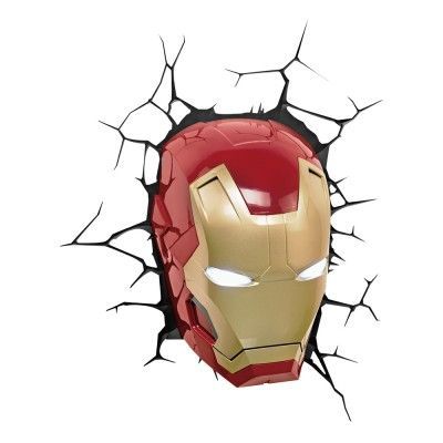 Iron Man Vägglampa