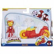 Spidey Amazing Friends Motorcykel Iron Man