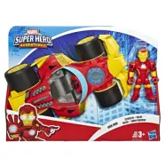 Super Hero Adventures Iron Man med fordon - Avengers -  Leksaksaffären