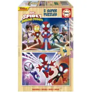 Educa Spidey Träpussel 2x16 bitar