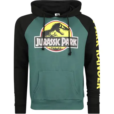 Jurassic Park - Marvel Luvtröja - Logo - Park Ranger - S L - för Herr - flerfärgad