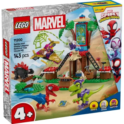 LEGO® Marvel Spideys och Gobbys raptorstrid vid trädkojan 11200 - LEGO -  Leksaksaffären