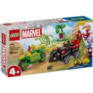 LEGO Marvel Spins och Electros jakt med dinosauriefordon 11198