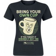 Loki - Marvel T-shirt - Bring Your Own Cup - S M - för Dam - svart