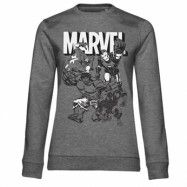 Marvel Characters Girly Sweatshirt, Sweatshirt