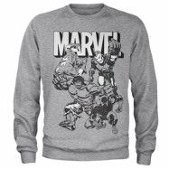 Marvel Characters Sweatshirt, Sweatshirt