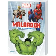 Marvel Målarbok med klistermärken Kärnan