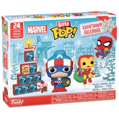 Marvel - Marvel Kalender - Marvel - Bitty Pop! Countdown Kalender - för