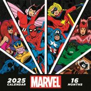 Marvel - Marvel Kalender - Väggkalender 2025 - för  flerfärgad