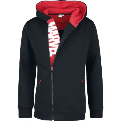 Marvel - Marvel Luvjacka - Classic Logo - S M - för Herr - svart