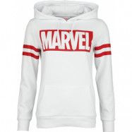 Marvel - Marvel Luvtröja - Logo - L XXL - för Dam - vit