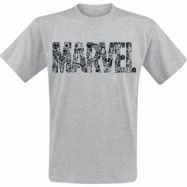 Marvel - Marvel T-shirt - Disney 100 - Logo - S XL - för Herr - grå