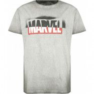 Marvel - Marvel T-shirt - Logo Graffiti - S XXL - för Herr - ljusgrå