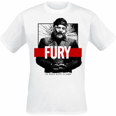 Secret Invasion - Marvel T-shirt - Fury - S XL - för Herr - vit