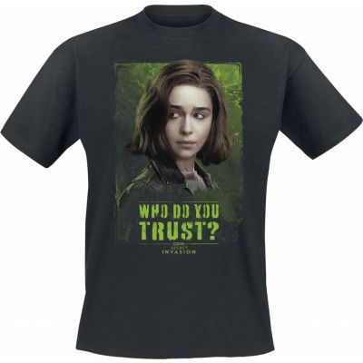 Secret Invasion - Marvel T-shirt - Who Do You Trust? Giah - S XL - för Herr - svart