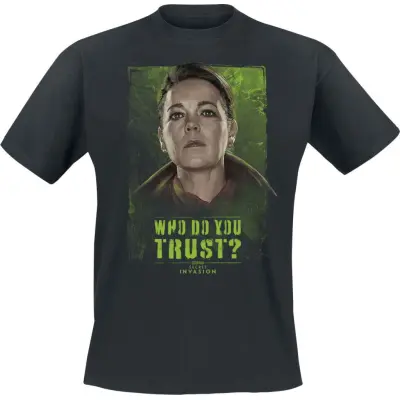 Secret Invasion - Marvel T-shirt - Who Do You Trust? Sonya - S 3XL - för Herr - svart