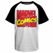 Vintage Marvel Comics Logo Baseball T-Shirt, T-Shirt