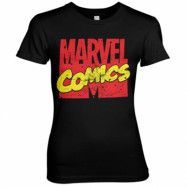 Vintage Marvel Comics Logo Girly Tee, T-Shirt