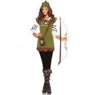 Flott Robin Hood Kostym till Dam
