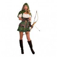 Robin Hood Dam Maskeraddräkt - Large