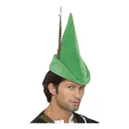 Robin Hood Lång Hatt - One size