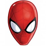 6 stk Pappmasker - Ultimate Spider-Man