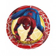 8 stk Små Papptallrikar 20 cm - Ultimate Spider-Man