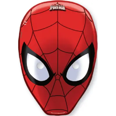 Spindelmannen Crime Figter Ansiktsmasker 6-pack