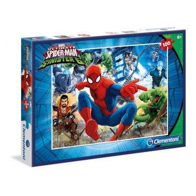 Clementoni Spiderman Pussel 100 bitar 07259