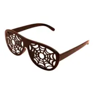 Glasögon med Spindelnät