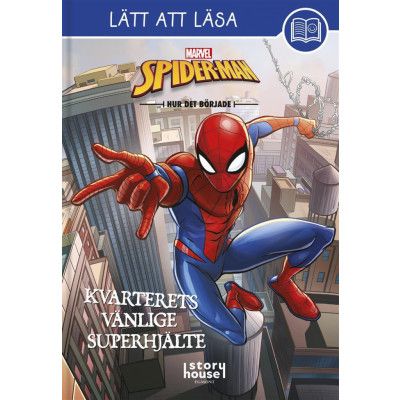 Lätt att läsa Marvel Spiderman - Spiderman -  Leksaksaffären