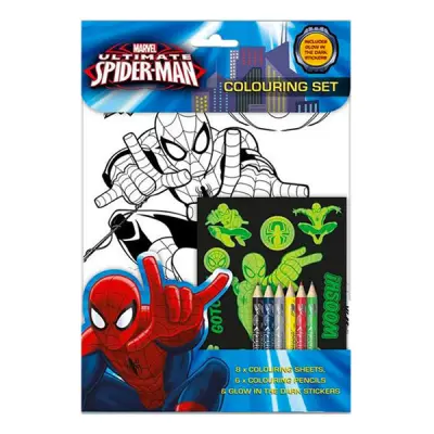 Målarset Ultimate Spiderman