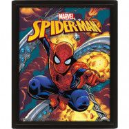 Marvel - Framed 3D Effect Poster Spider-Man