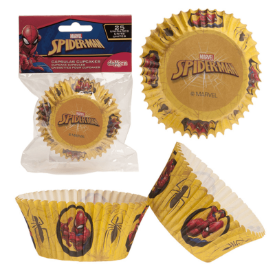 Muffinsformar Spindelmannen 25-pack